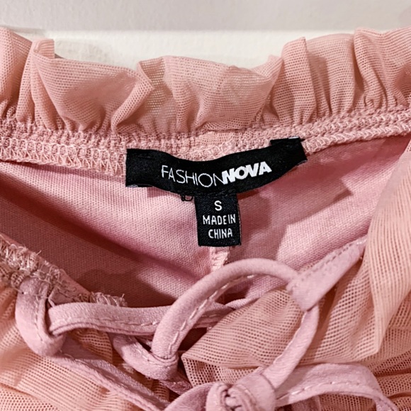 Fashionnova Maura Mesh Bodysuit - Picture 5 of 5